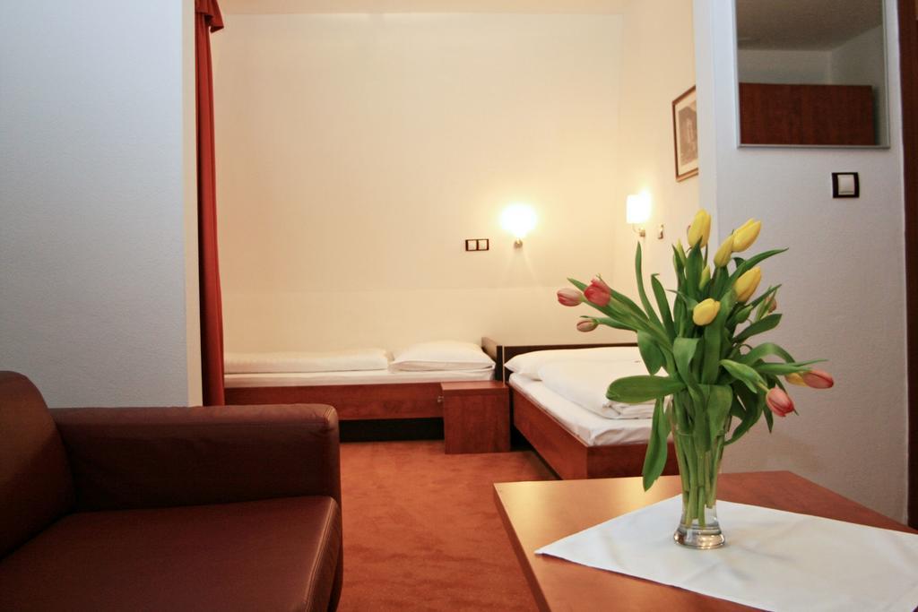 Garni Hotel Praha เตรนชิอาสกี เตปลิตเซ ภายนอก รูปภาพ